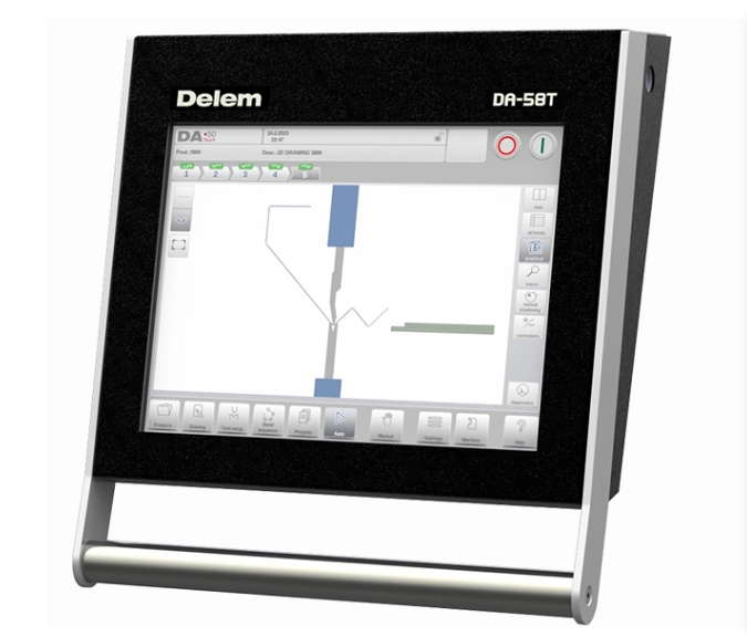 DELEM DA58T Color 2D graphical CNC System