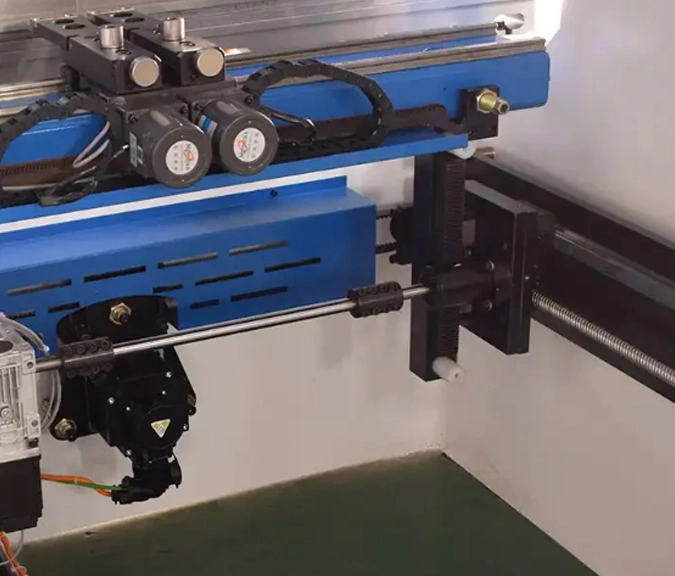 Press Brake 5-Axis CNC BackGauge with X, R, Z1, Z2, Delta X2-Axis