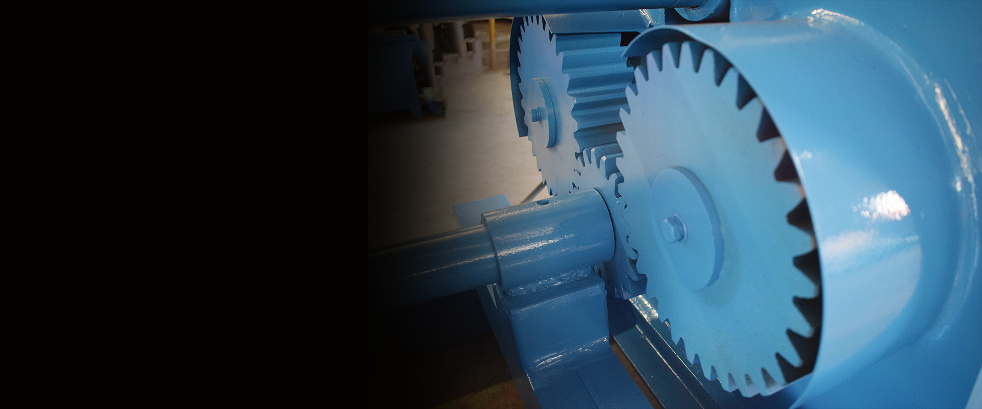 Gears in Semi-Auto 3-Roller Plate Rolling Machines
