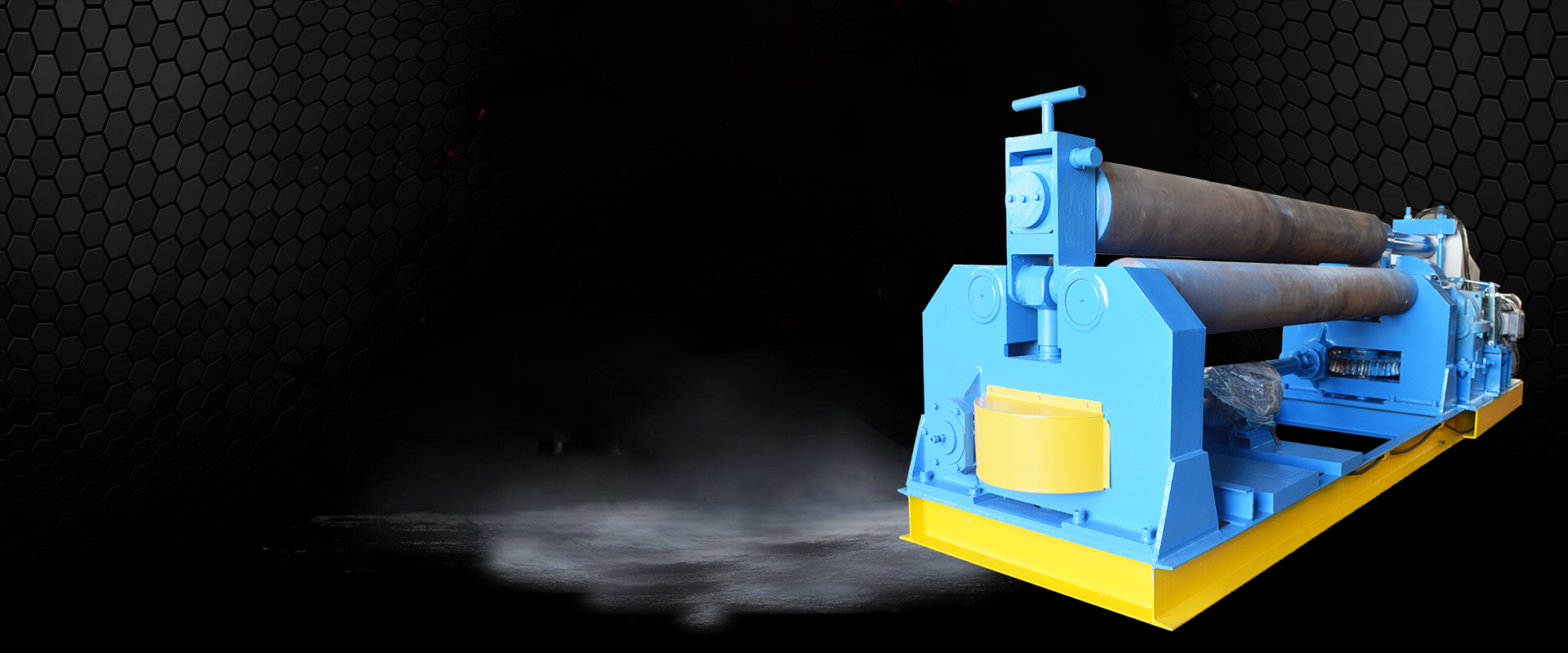 Automated Three-Roller Rolling Machine