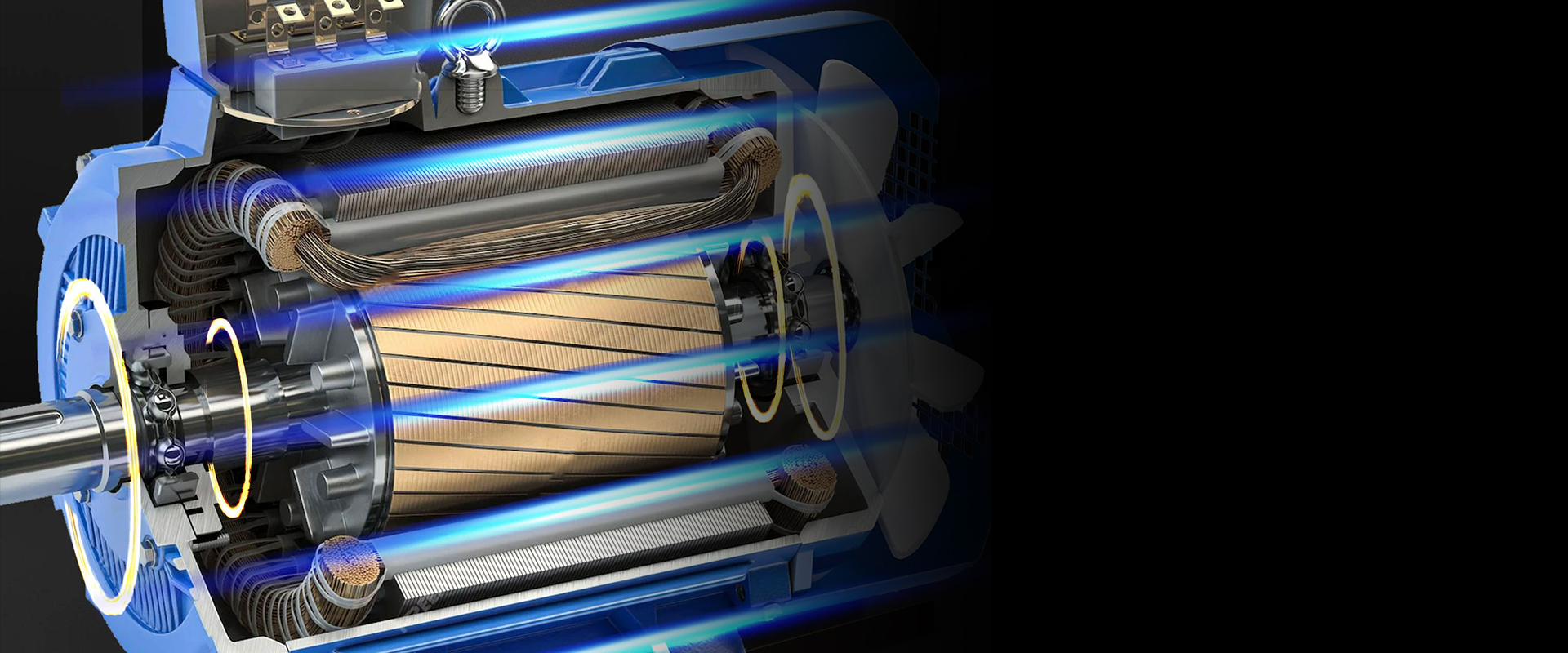 Copper core motor, powerful and durable