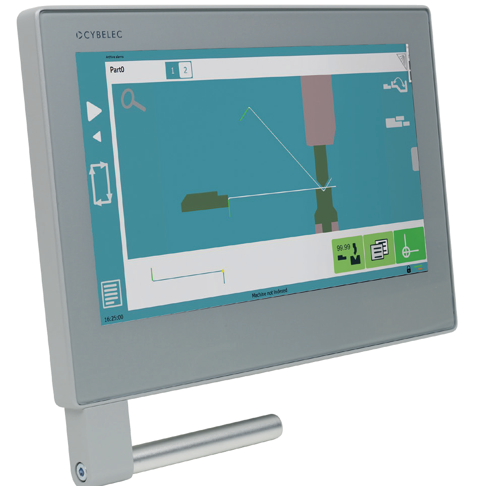 CYBELEC VisiTouch 19 2D and 3D graphical CNC System