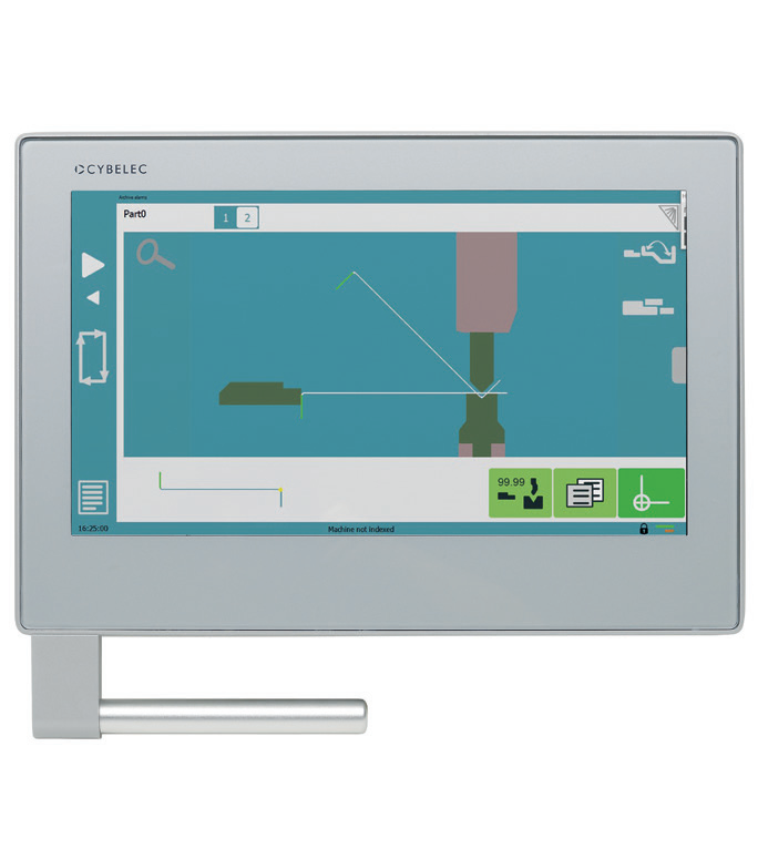 CYBELEC VisiTouch 19 2D and 3D graphical CNC System
