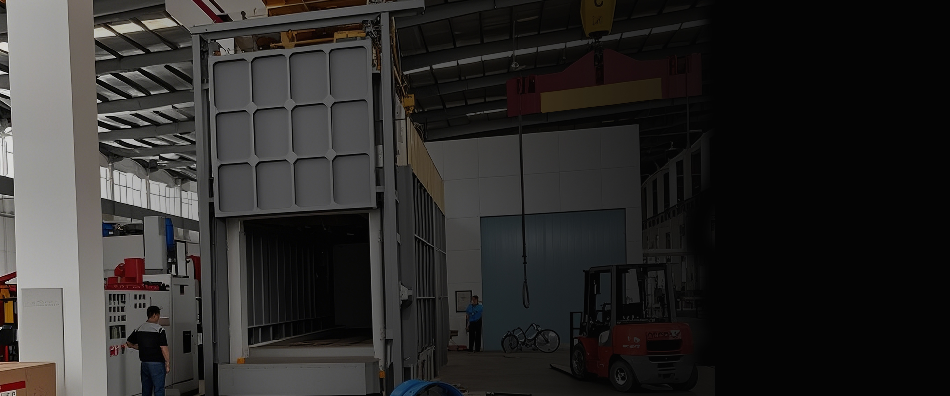 Full-Body Quenching Treatment Of The Machine Frame