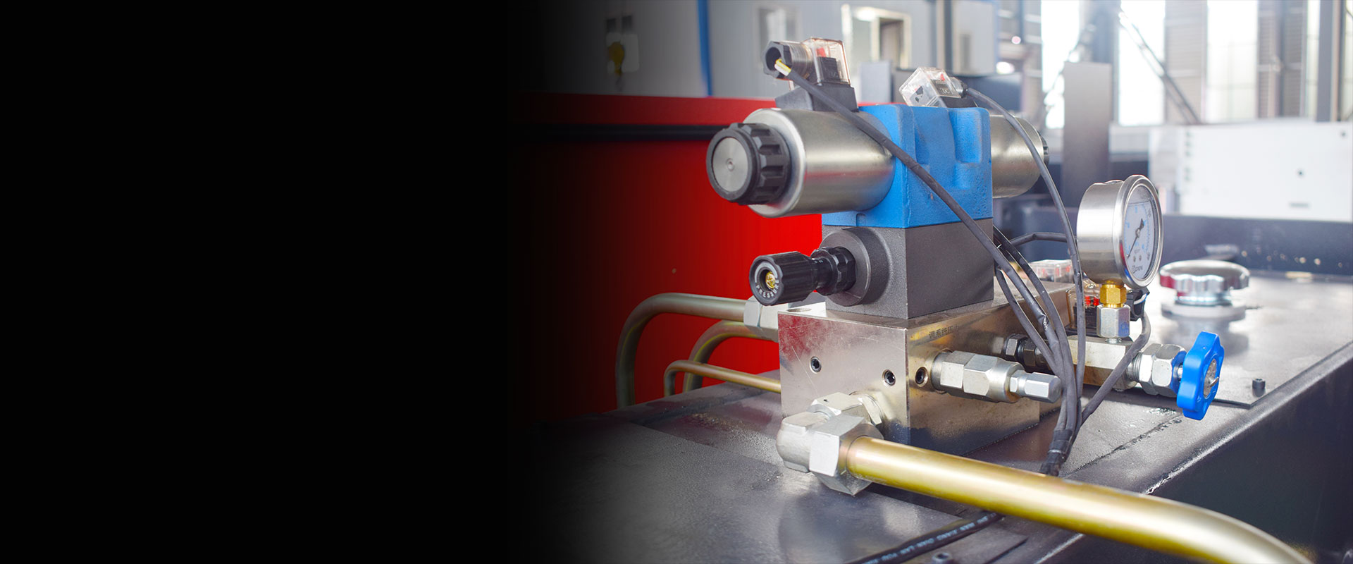 Hydraulic Valve in Torsion - Shaft Synchronized Press Brake