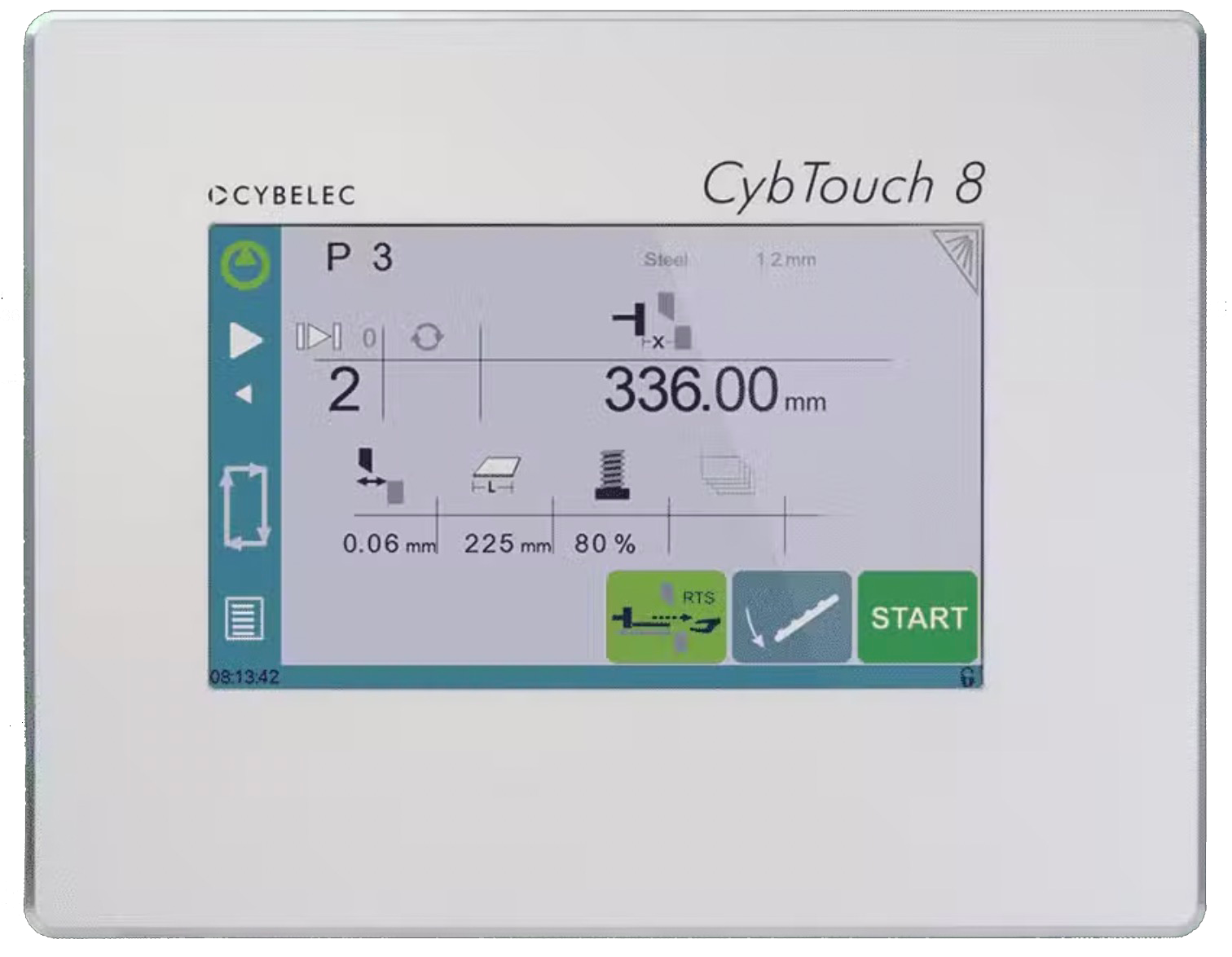 CybTouch 8 G for hydraulic shearing machine