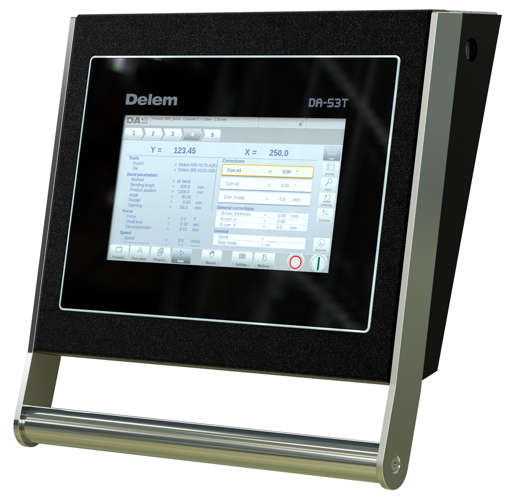 DELEM DA53T Touch Color CNC System