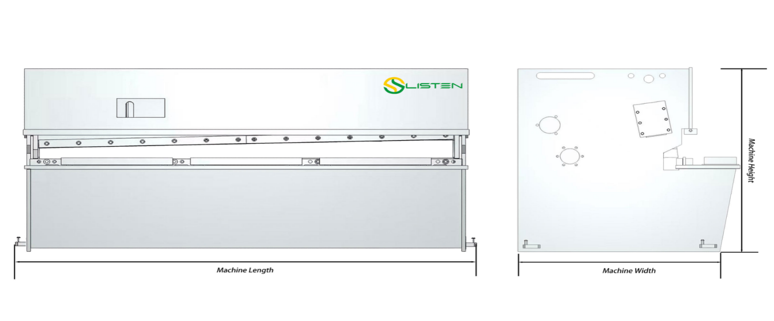Parameter of Swing Beam Shearing Machine