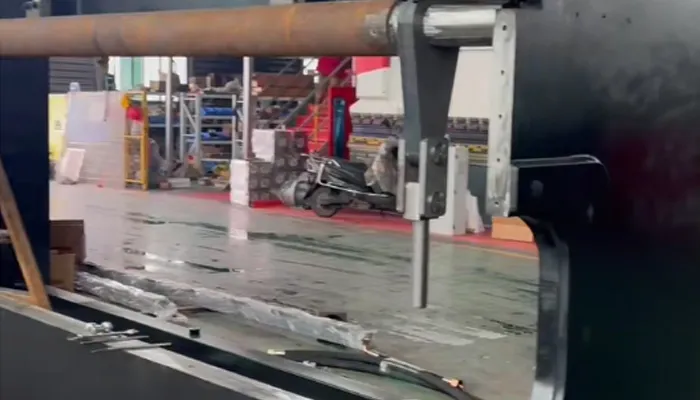 250T 6-Meter Press Brake Under Installation